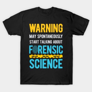 Forensic Science Funny Gifts T-Shirt